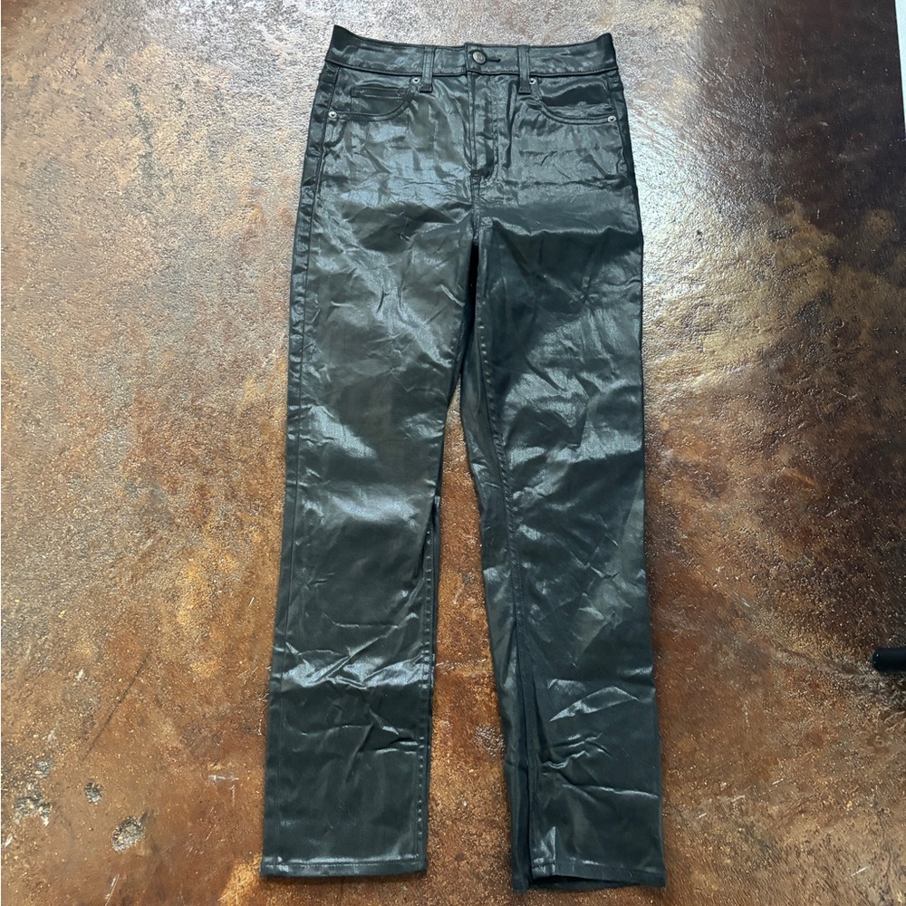 Gap Sky high rise foil vintage slim jeans, size 27